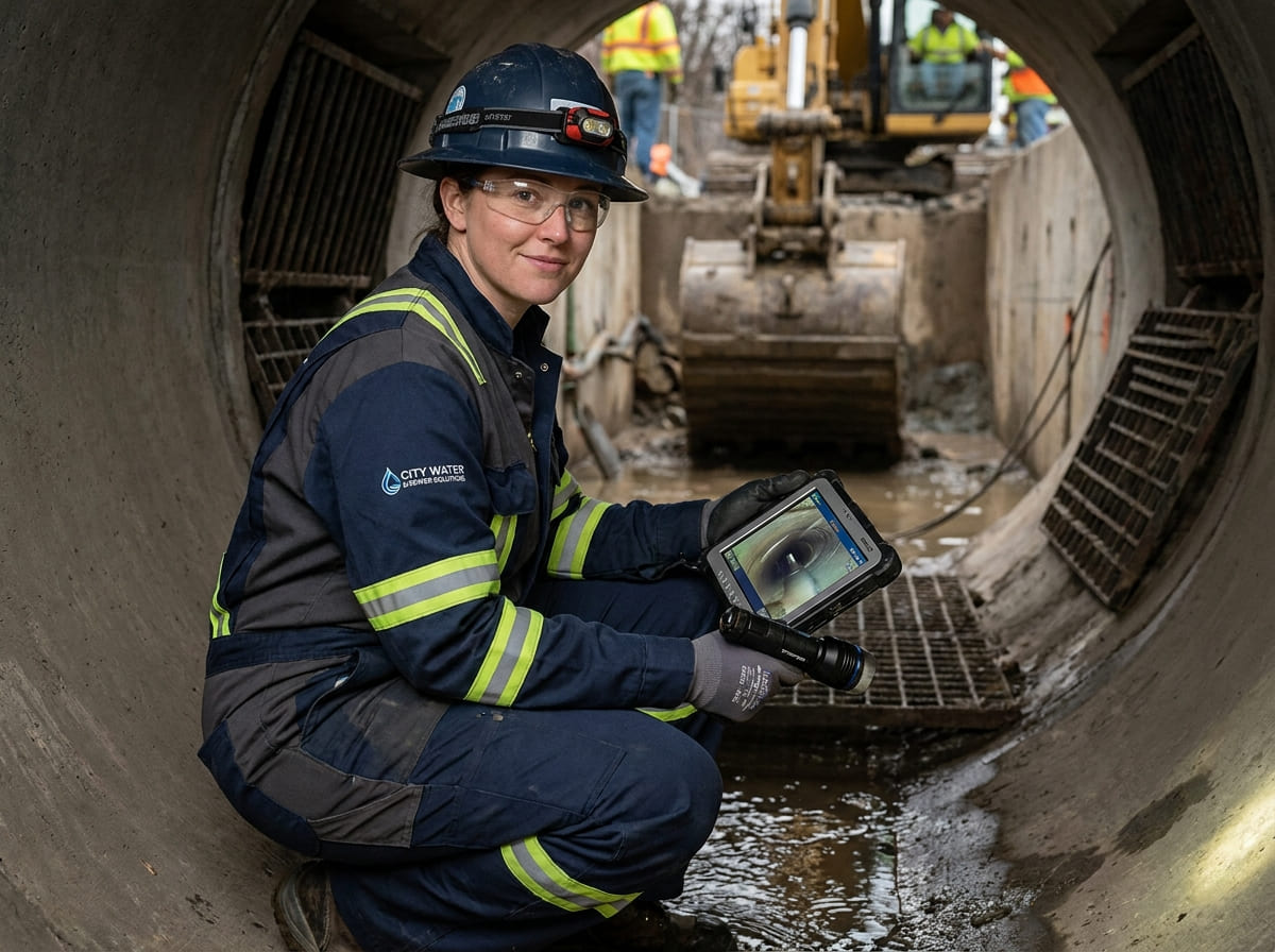 Sewer Line Inspection & Replacement in Buckholts